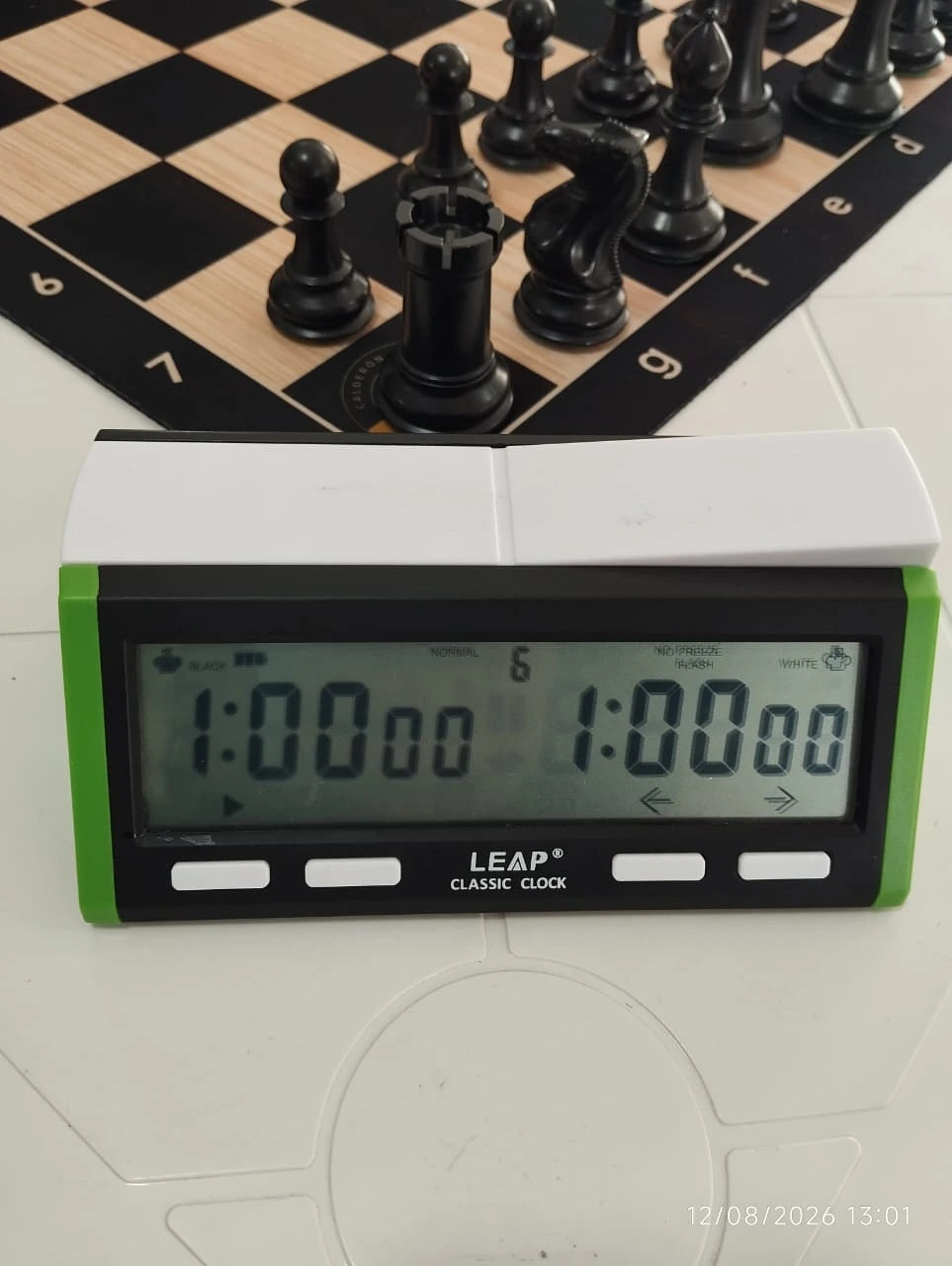 Reloj Digital de Ajedrez